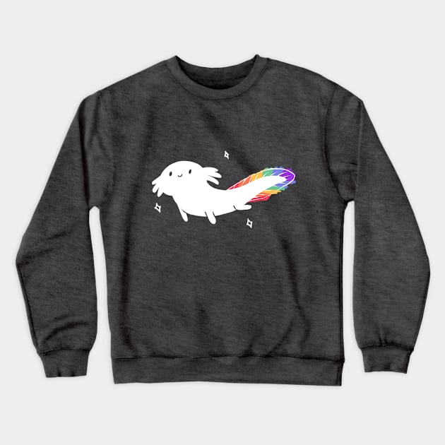 Axolotl Pride Crewneck Sweatshirt by akidead